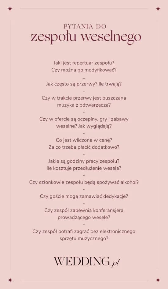 O co pytać DJ-a weselnego, aby uniknąć rozczarowania na weselu O co pytać DJ-a weselnego, aby uniknąć rozczarowania na weselu